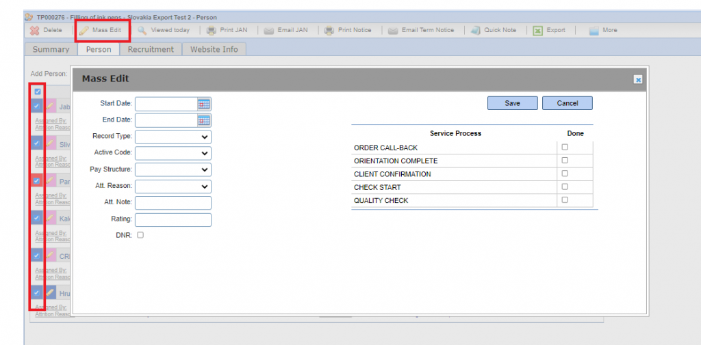 Order Mass Edit – HelpMe